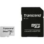 Карта памяти Transcend TS64GUSD300S-A microSDXC 64 Гб